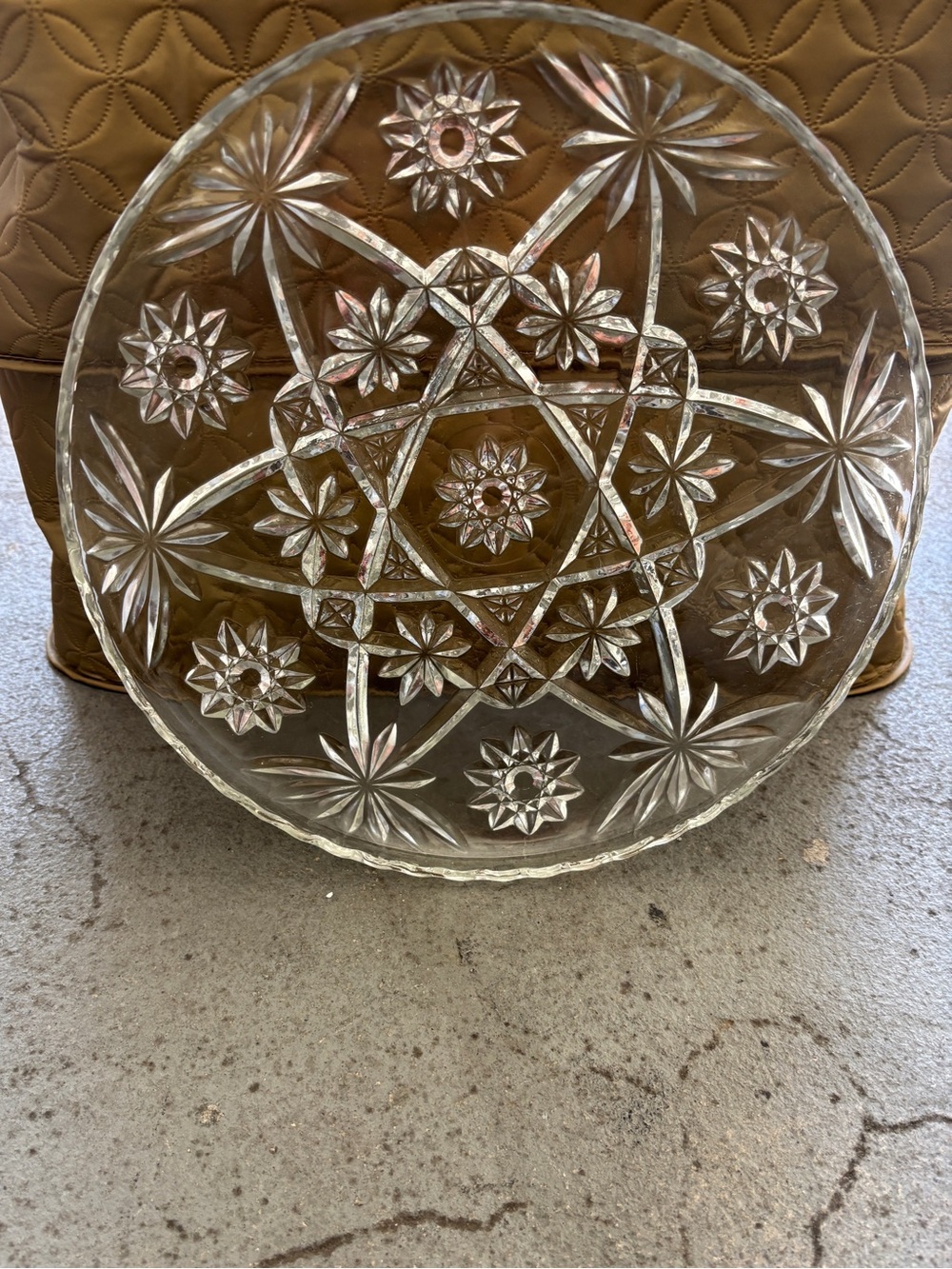 Vintage Glass Plates (1940’s)